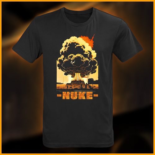 Nuke T-Shirt, schwarz