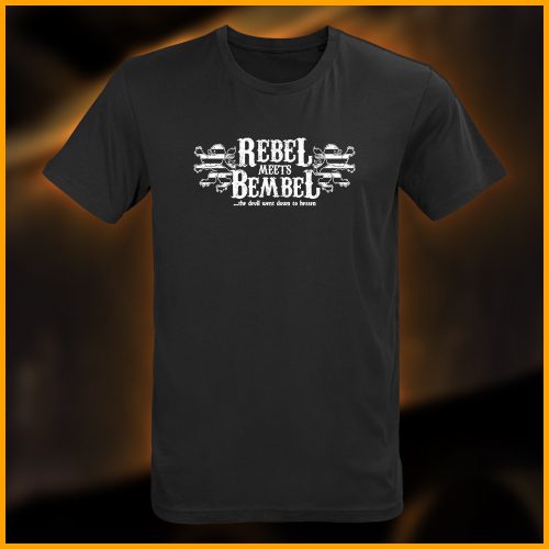 Rebel meets Bembel - Lions T-Shirt, schwarz
